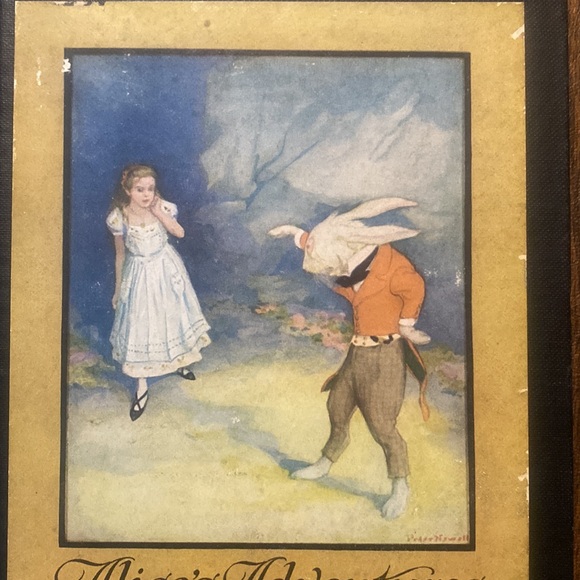 RARE 1901 Alice’s Adventures in Wonderland, Lewis Carroll, Illust. Peter Newell - Picture 2 of 11
